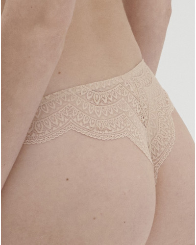 Tanga Simone Pérèle Karma (Peau Rosée)
