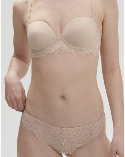Tanga Simone Pérèle Karma (Peau Rosée)