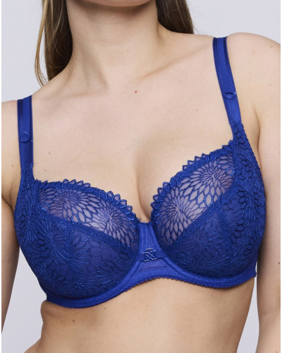 Soutien-gorge balconnet coupe tulipe Prima Donna Sophora (Blue Print)