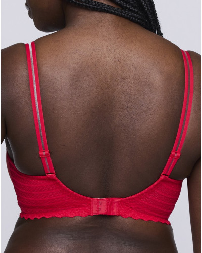 Wireless triangle bra Prima Donna Twist East End (True Red)
