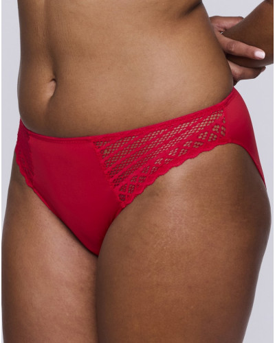 Slip brésilien Prima Donna Twist East End (True Red)