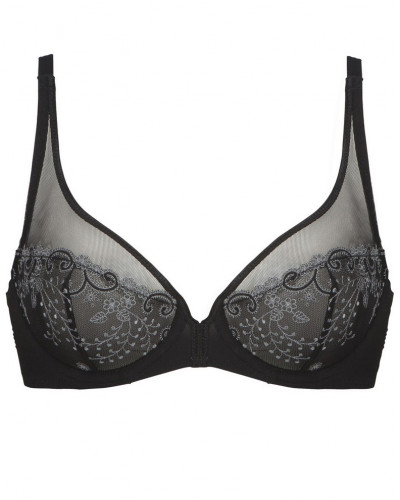 Plunging neckline bra Simone Pérèle Délice (Moonlight)