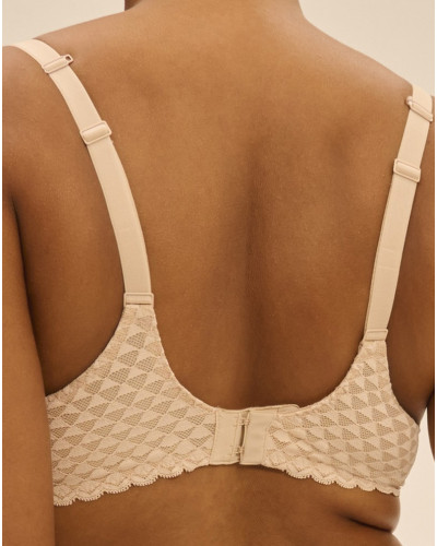 Soutien-gorge spacer plunge Simone Pérèle Subtile (Peau Rosée)