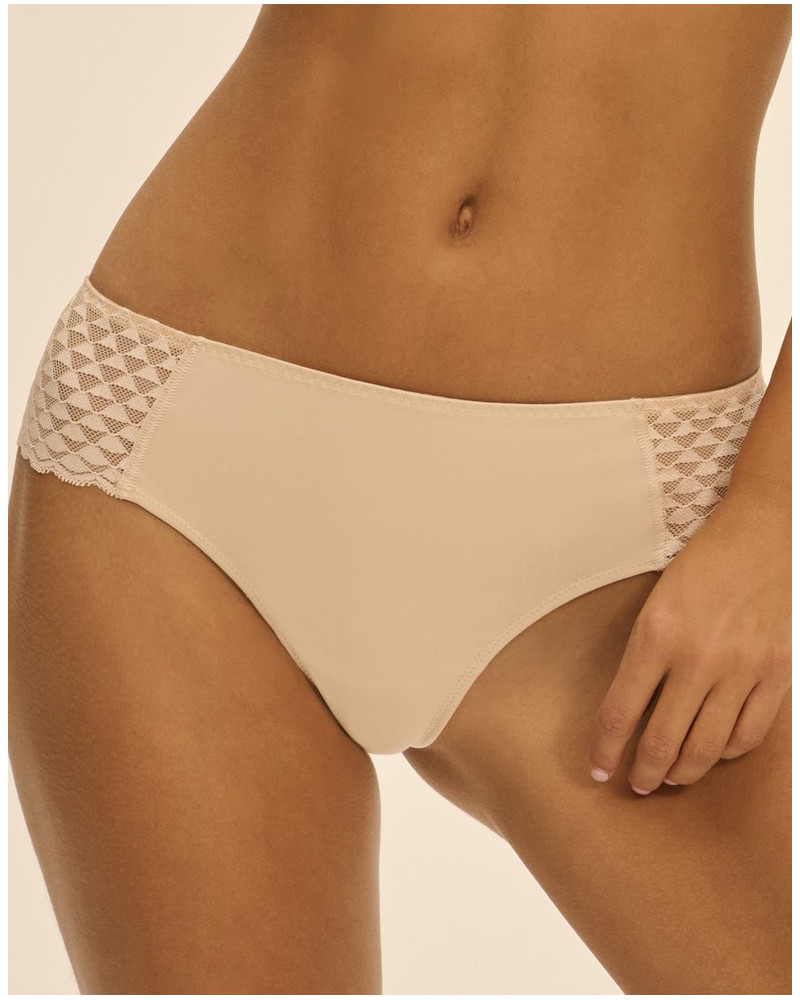 Shorty de corte bajo Simone Pérèle Subtile (Peau Rosée)