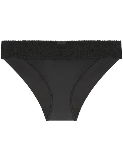 Calzoncillo de satén Simone Pérèle Symphonie (Negro)