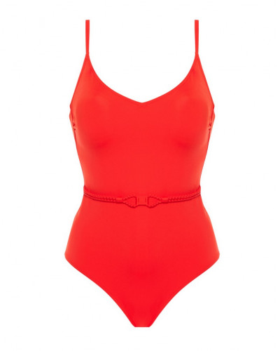 Bañador de una pieza sin aros Simone Pérèle Select (Orange Grenadier)