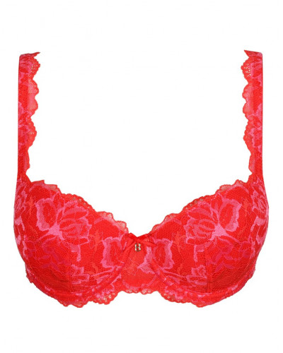 Sujetador balconet con preformado Marie Jo Manyla (Pixie Red)
