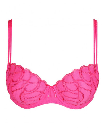 Soutien-gorge balconnet coque Marie Jo Heleen (Hollywood Pink)