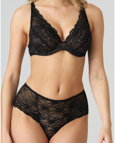 Soutien-gorge coque plunge Marie Jo Cyrile (Noir)