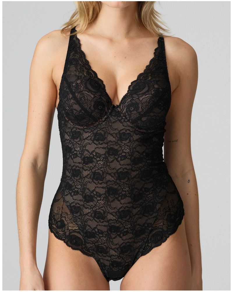 Padded plunge body Marie Jo Cyrile (Black)