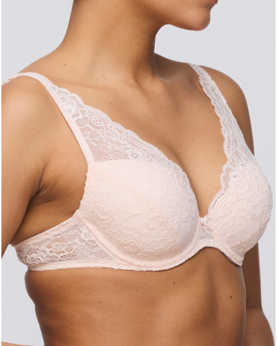 Sujetador preformado plunge Marie Jo Cyrile (Crystal Pink)