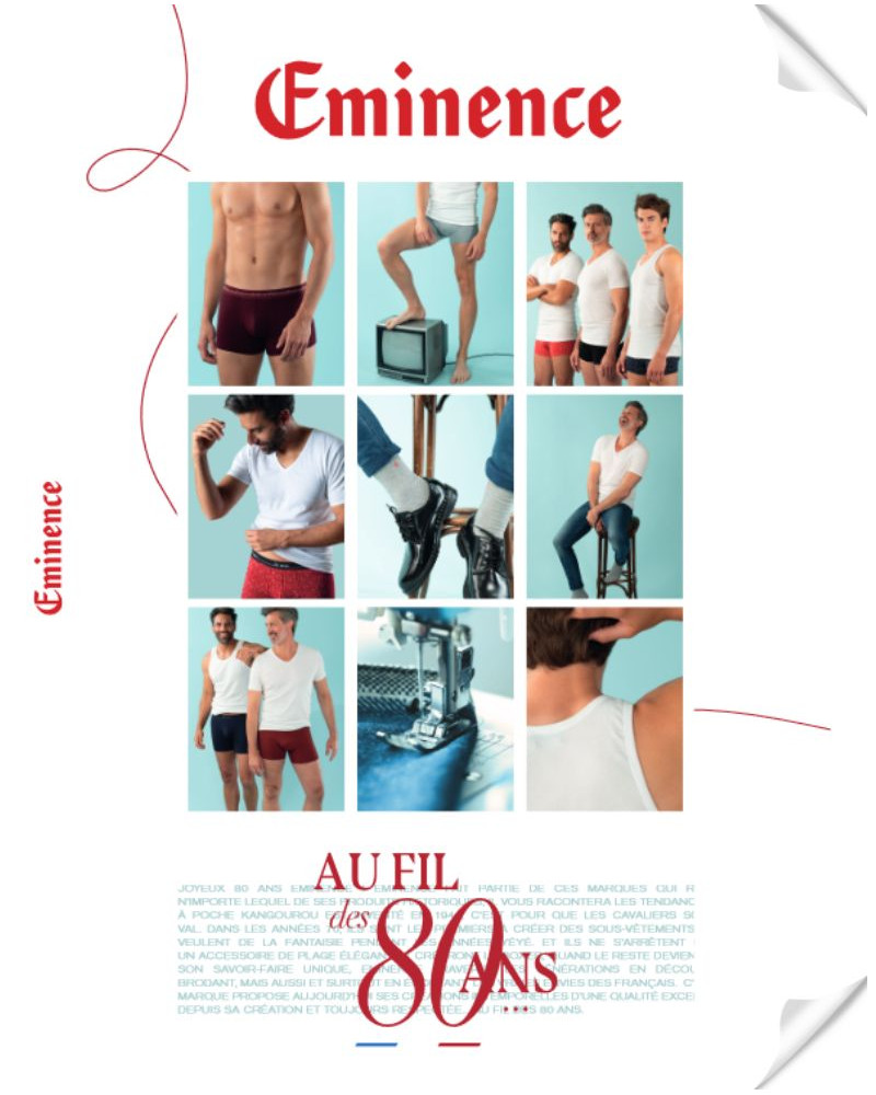 Carnet Eminence 80 ans offert pour un pyjama Eminence