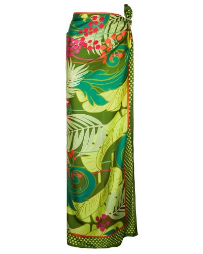 Paréo long Antigel La Vénus Nature (Vert Tropic)