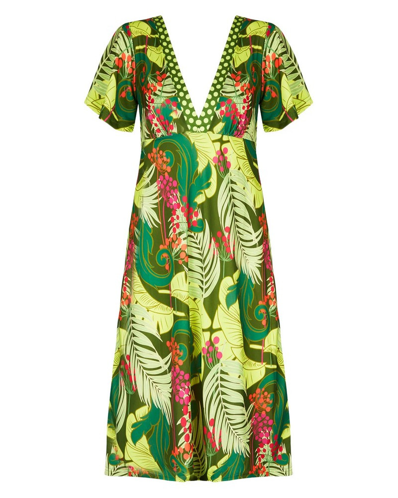 City dress Antigel La Vénus Nature (Vert Tropic)