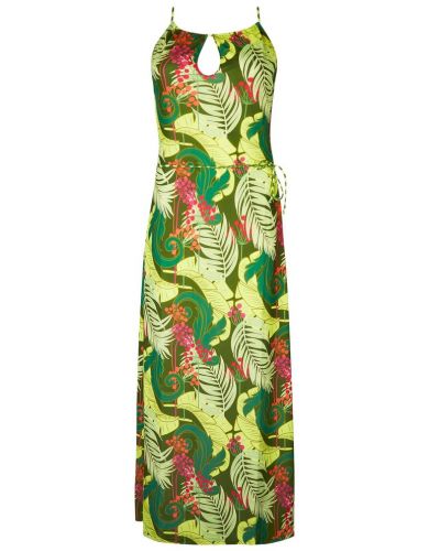Long beach dress Antigel La Vénus Nature (Vert Tropic)