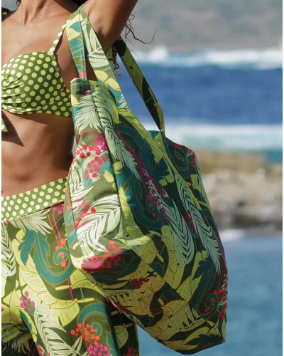 Bolsa de playa Antigel La Vénus Nature (Vert Tropic)