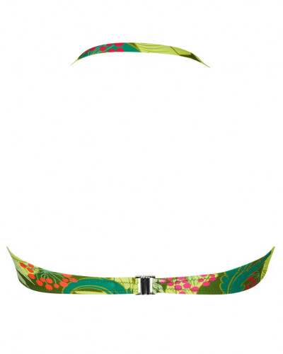 Strapless padded bath bra Antigel La Vénus Nature (Vert Tropic)