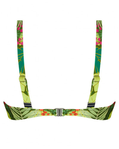 Triangle swim bra Antigel La Vénus Nature (Vert Tropic)