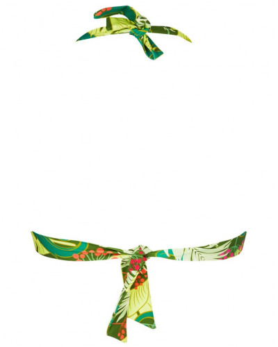 Sujetador de baño triángulo sin aros Antigel La Vénus Nature (Vert Tropic)