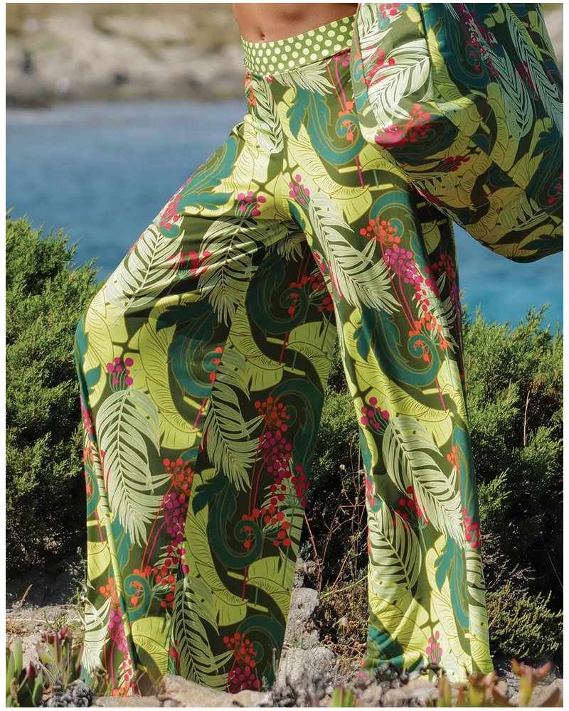 Skirt pants Antigel La Vénus Nature (Vert Tropic)