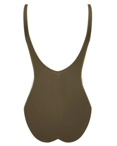 Maillot de bain nageur maintien Antigel La Chiquissima (Kaki Chic)