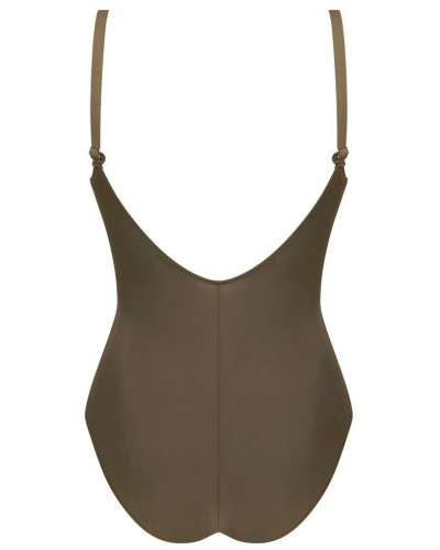 Maillot de bain une pièce armatures Antigel La Chiquissima (Kaki Chic)