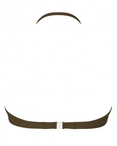 Sujetador de baño preformado sin tirantes Antigel La Chiquissima (Kaki Chic)