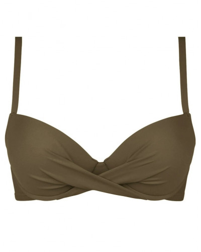 Soutien-gorge de bain coque Antigel La Chiquissima (Kaki Chic)