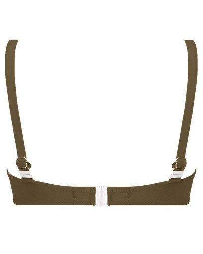 Soutien-gorge de bain coque triangle Antigel La Chiquissima (Kaki Chic)