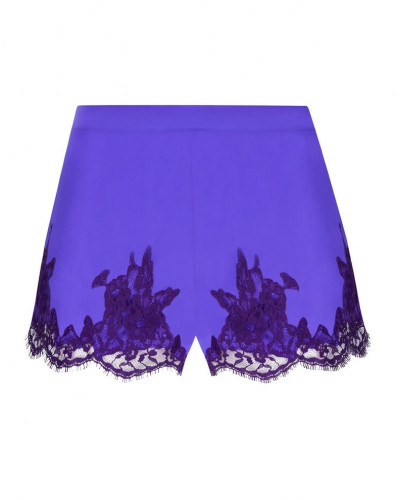 Short de noche Lise Charmel Splendeur Soie (Océan Bleu)