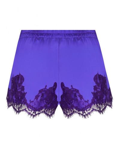 Short de noche Lise Charmel Splendeur Soie (Océan Bleu)