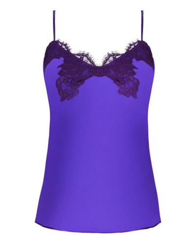 Camisole Lise Charmel Splendeur Soie (Océan Bleu)