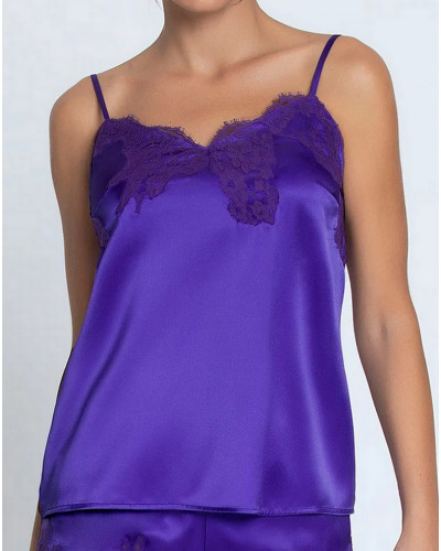 Camisole Lise Charmel Splendeur Soie (Océan Bleu)