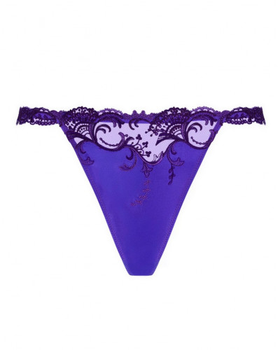 String sexy Lise Charmel Splendeur Soie (Océan Bleu)