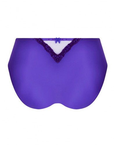 Slip taille haute Lise Charmel Splendeur Soie (Océan Bleu)