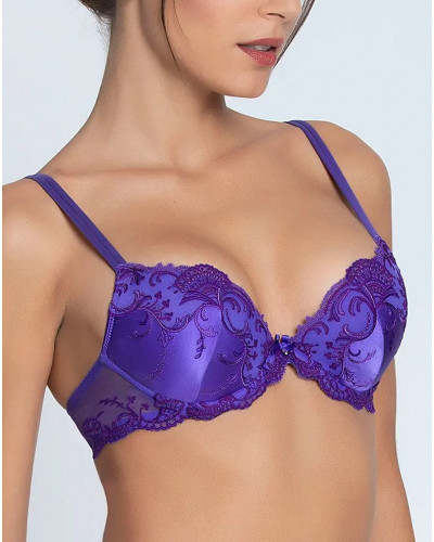 Padded bra Lise Charmel Splendeur Soie (Océan Bleu)