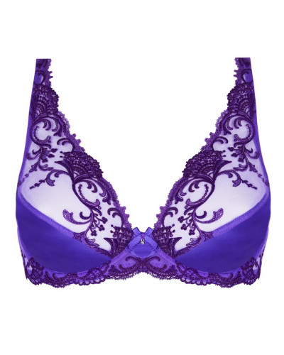 Sujetador glamour Lise Charmel Splendeur Soie (Océan Bleu)