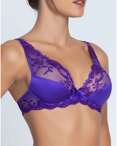 Sujetador glamour Lise Charmel Splendeur Soie (Océan Bleu)