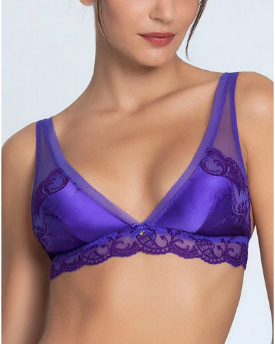 Triangle bra Lise Charmel Splendeur Soie (Océan Bleu)