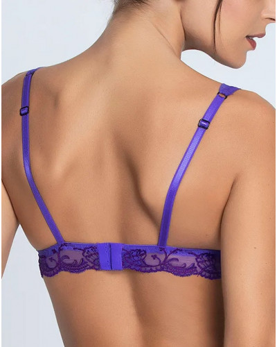 Triangle bra Lise Charmel Splendeur Soie (Océan Bleu)