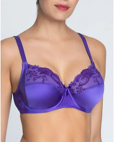 Soutien-gorge armatures bien-être Lise Charmel Splendeur Soie (Océan Bleu)