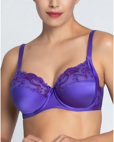 Soutien-gorge armatures bien-être Lise Charmel Splendeur Soie (Océan Bleu)