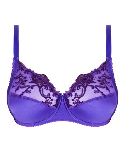 Soutien-gorge armatures bien-être Lise Charmel Splendeur Soie (Océan Bleu)