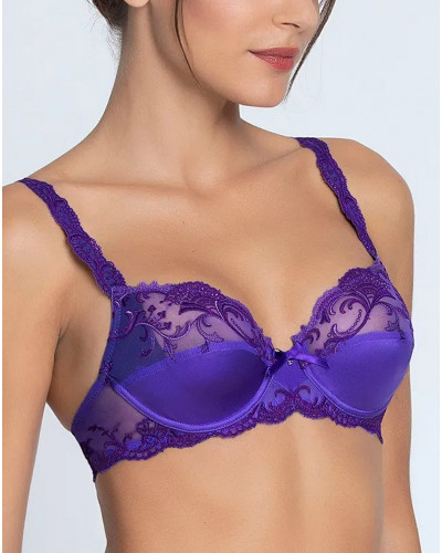 Soutien-gorge emboîtant Lise Charmel Splendeur Soie (Océan Bleu)