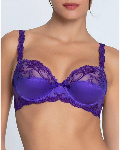 Underwired bra Lise Charmel Splendeur Soie (Océan Bleu)