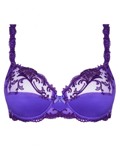 Soutien-gorge emboîtant Lise Charmel Splendeur Soie (Océan Bleu)