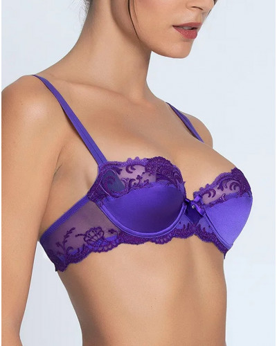 Soutien-gorge corbeille Lise Charmel Splendeur Soie (Océan Bleu)
