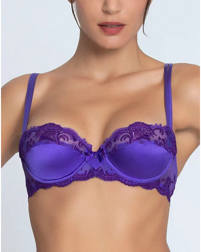 Soutien-gorge corbeille Lise Charmel Splendeur Soie (Océan Bleu)