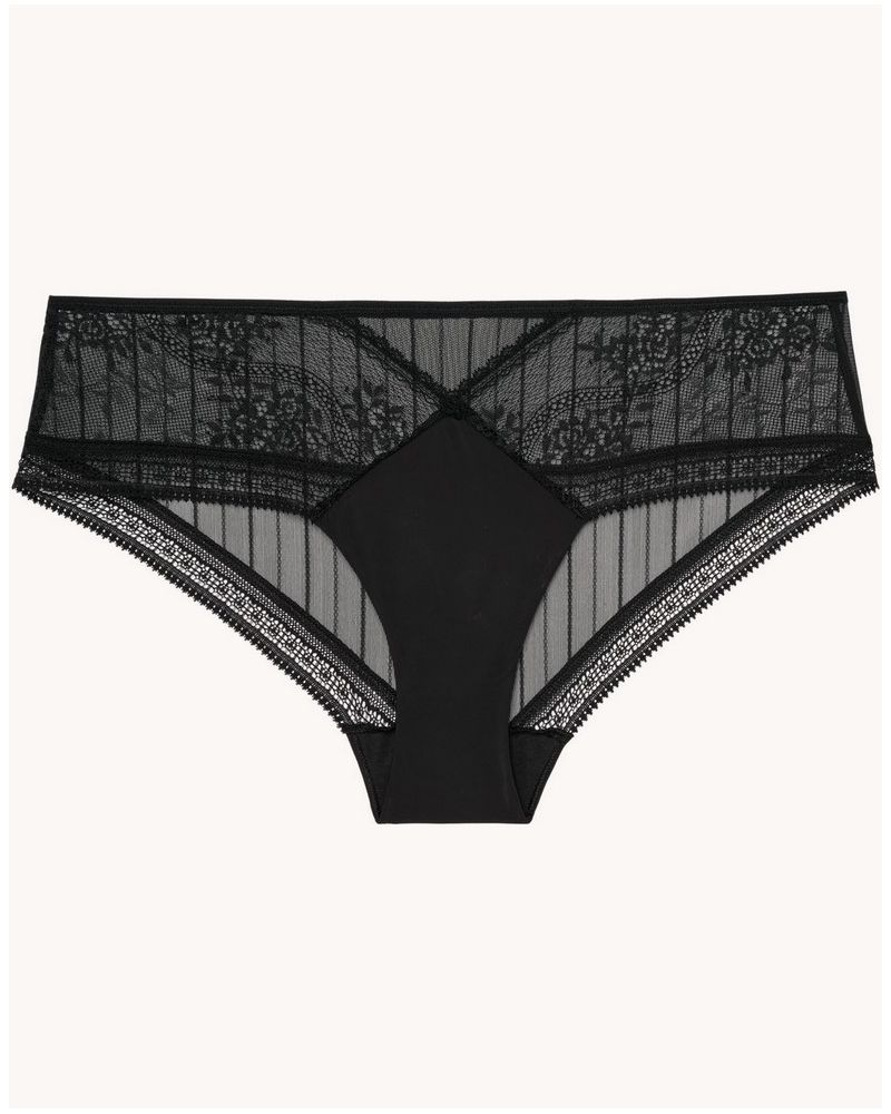 Boxer-shorty Passionata So Lace - Gris - Lingerie Neuve Avec étiquettes