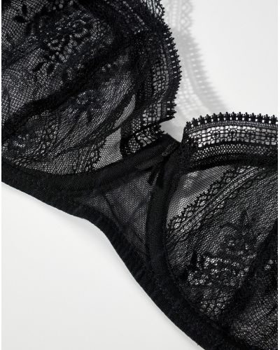 Sujetador corbeille con aros Passionata Maddie (Negro)